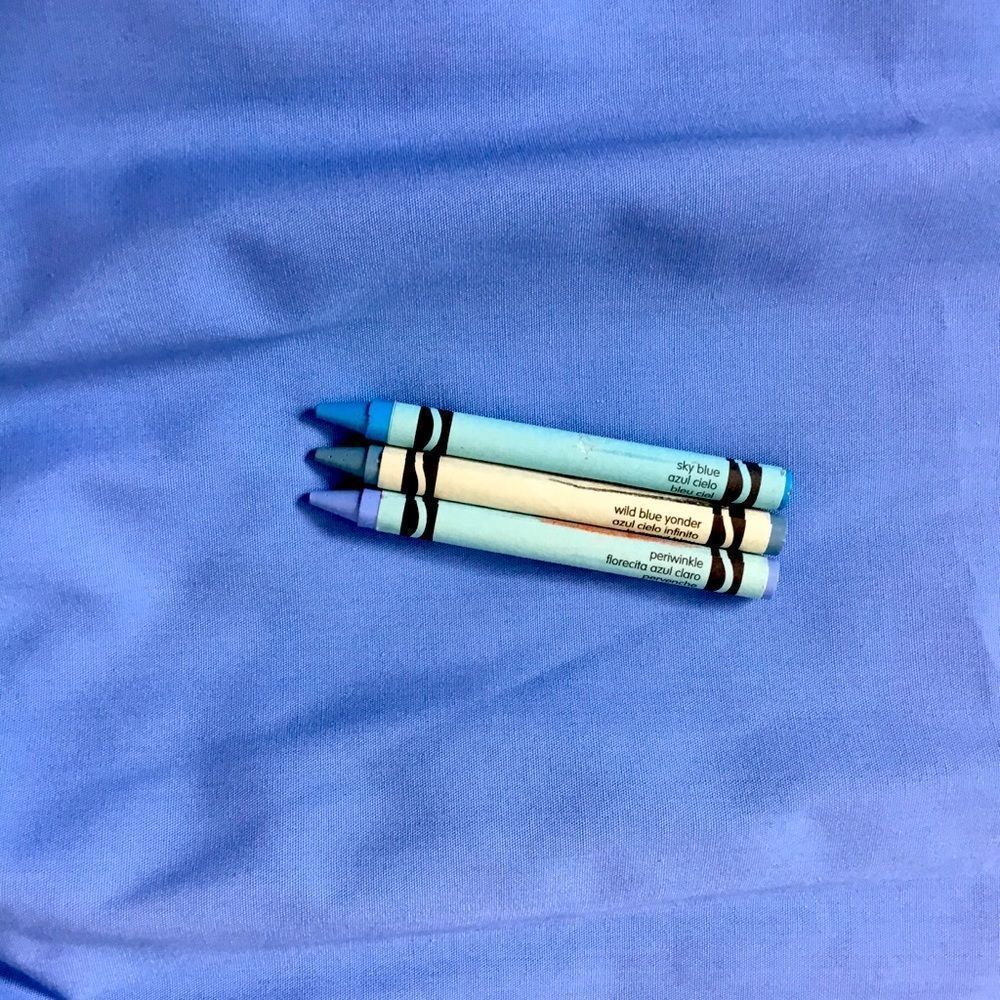 Vintage 80’s Deadstock Charisma Button Wrap Skirt, Blue - Picture 5 of 12